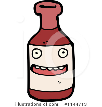Royalty-Free (RF) Ketchup Clipart Illustration by lineartestpilot - Stock Sample #1144713