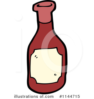 Royalty-Free (RF) Ketchup Clipart Illustration by lineartestpilot - Stock Sample #1144715