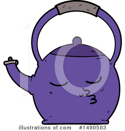 Royalty-Free (RF) Kettle Clipart Illustration by lineartestpilot - Stock Sample #1490503