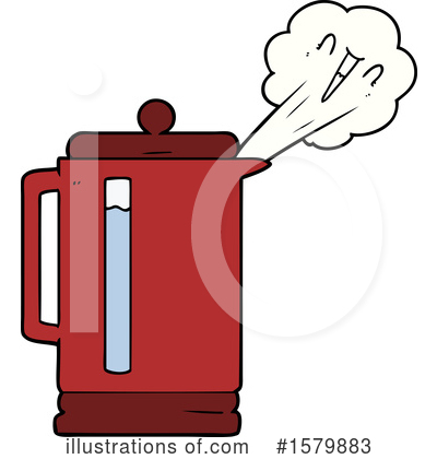 Royalty-Free (RF) Kettle Clipart Illustration by lineartestpilot - Stock Sample #1579883