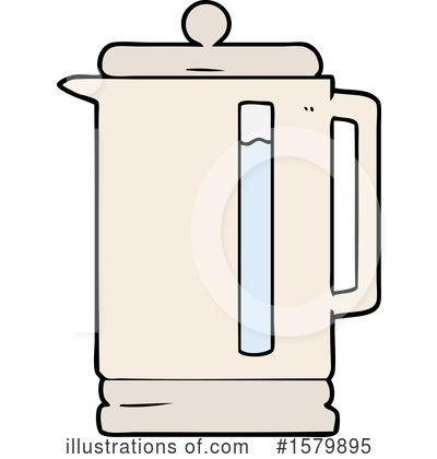 Royalty-Free (RF) Kettle Clipart Illustration by lineartestpilot - Stock Sample #1579895