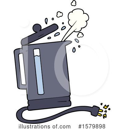 Royalty-Free (RF) Kettle Clipart Illustration by lineartestpilot - Stock Sample #1579898