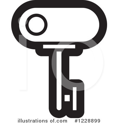Royalty-Free (RF) Key Clipart Illustration by Lal Perera - Stock Sample #1228899