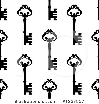 Royalty-Free (RF) Key Clipart Illustration by Vector Tradition SM - Stock Sample #1237857