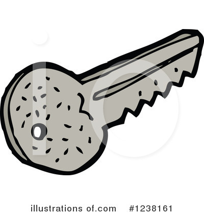 Royalty-Free (RF) Key Clipart Illustration by lineartestpilot - Stock Sample #1238161