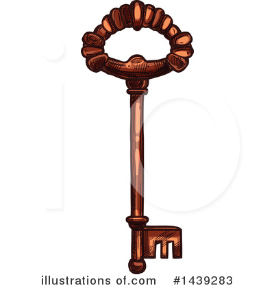 Royalty-Free (RF) Key Clipart Illustration by Vector Tradition SM - Stock Sample #1439283