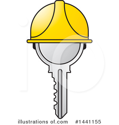 Hard Hat Clipart #1441155 by Lal Perera