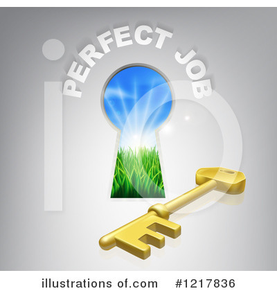 Royalty-Free (RF) Key Hole Clipart Illustration by AtStockIllustration - Stock Sample #1217836
