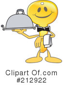 Key Mascot Clipart #212922 by Mascot Junction