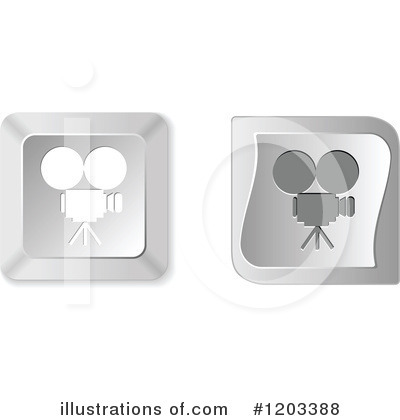 Royalty-Free (RF) Keyboard Button Clipart Illustration by Andrei Marincas - Stock Sample #1203388