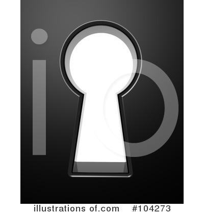 Royalty-Free (RF) Keyhole Clipart Illustration by Tonis Pan - Stock Sample #104273