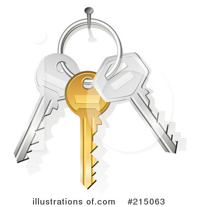 Keys Clipart #215063 by Oligo