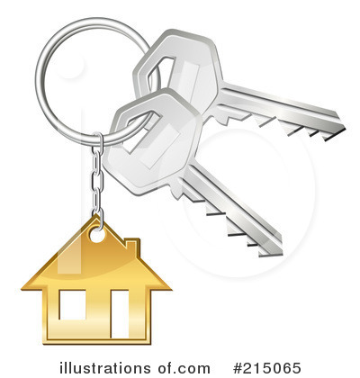 House Key Clipart #215065 by Oligo