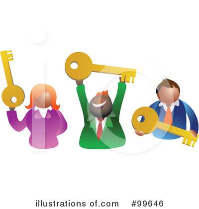 Royalty-Free (RF) Keys Clipart Illustration by Prawny - Stock Sample #99646