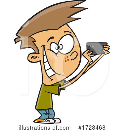 Cell Phone Clipart #1728468 by toonaday
