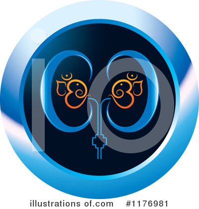 Kidney Clipart #1176981 by Lal Perera