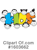 Kids Clipart #1603662 by Johnny Sajem