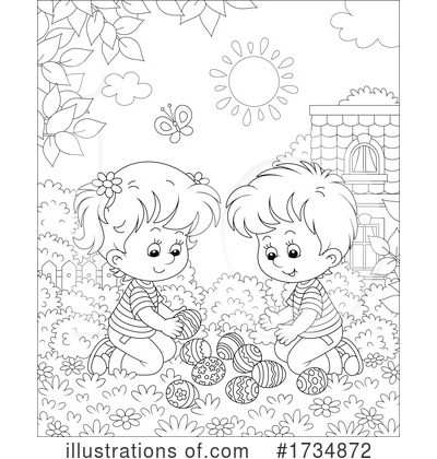 Royalty-Free (RF) Kids Clipart Illustration by Alex Bannykh - Stock Sample #1734872