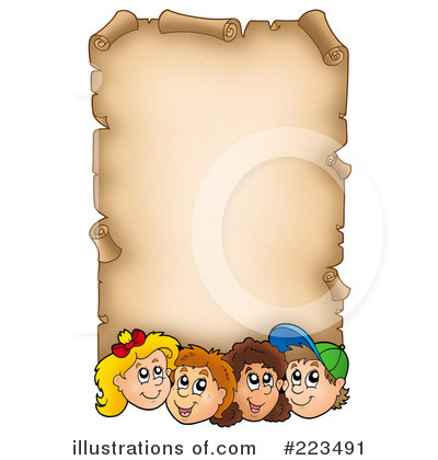 Royalty-Free (RF) Kids Clipart Illustration by visekart - Stock Sample #223491