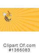 Killer Bee Clipart #1366083 by patrimonio