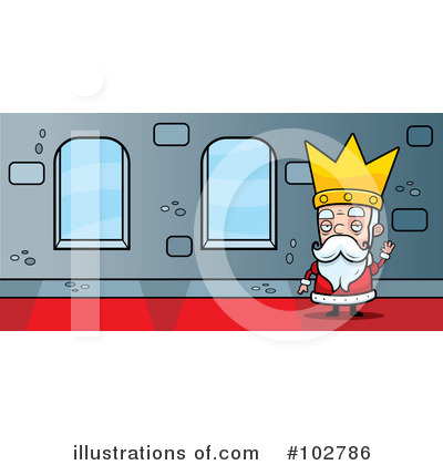Royalty-Free (RF) King Clipart Illustration by Cory Thoman - Stock Sample #102786