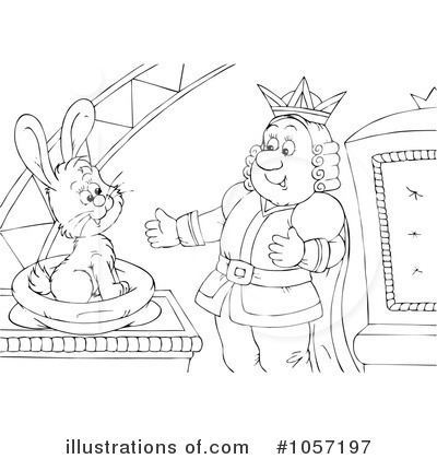Royalty-Free (RF) King Clipart Illustration by Alex Bannykh - Stock Sample #1057197