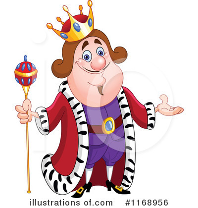 Royalty-Free (RF) King Clipart Illustration by yayayoyo - Stock Sample #1168956