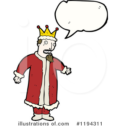 Royalty-Free (RF) King Clipart Illustration by lineartestpilot - Stock Sample #1194311
