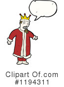 King Clipart #1194311 by lineartestpilot