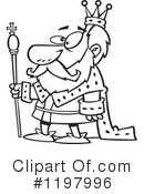 King Clipart #1197996 by toonaday