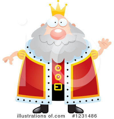 Royalty-Free (RF) King Clipart Illustration by Cory Thoman - Stock Sample #1231486