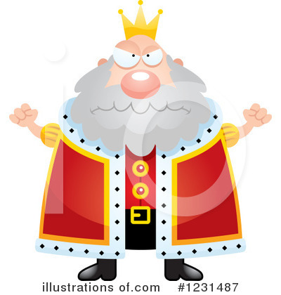 Royalty-Free (RF) King Clipart Illustration by Cory Thoman - Stock Sample #1231487