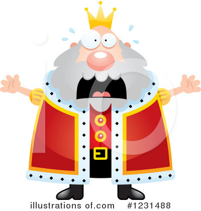 Royalty-Free (RF) King Clipart Illustration by Cory Thoman - Stock Sample #1231488