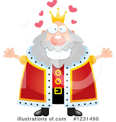 Royalty-Free (RF) King Clipart Illustration by Cory Thoman - Stock Sample #1231490