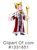 King Clipart #1331651 by AtStockIllustration