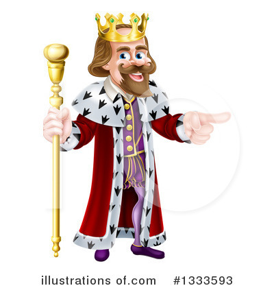 Royalty-Free (RF) King Clipart Illustration by AtStockIllustration - Stock Sample #1333593