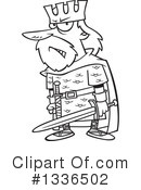 King Clipart #1336502 by toonaday