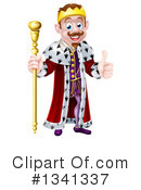 King Clipart #1341337 by AtStockIllustration