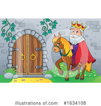 Royalty-Free (RF) King Clipart Illustration by visekart - Stock Sample #1634108