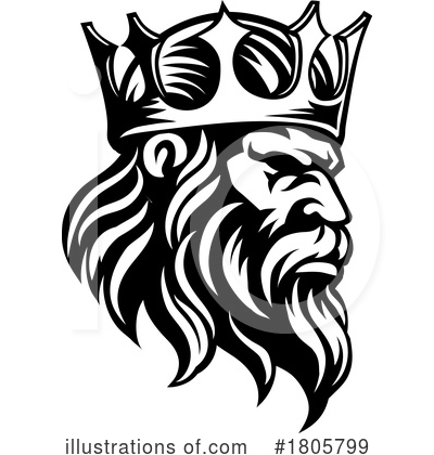 Royalty-Free (RF) King Clipart Illustration by AtStockIllustration - Stock Sample #1805799