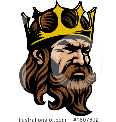 King Clipart #1807692 by AtStockIllustration