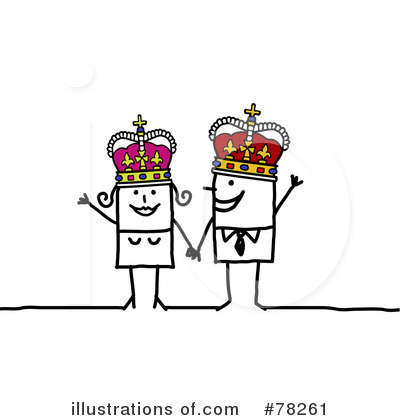 Royalty-Free (RF) King Clipart Illustration by NL shop - Stock Sample #78261