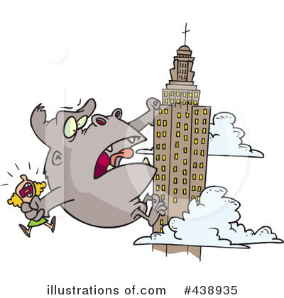King Kong Clipart #438935 by toonaday