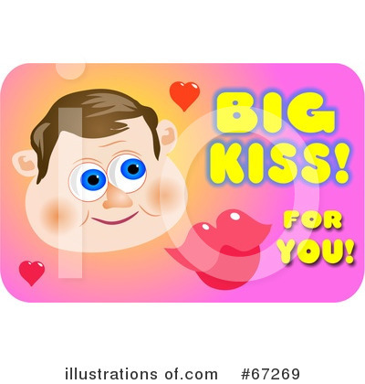 Royalty-Free (RF) Kiss Clipart Illustration by Prawny - Stock Sample #67269