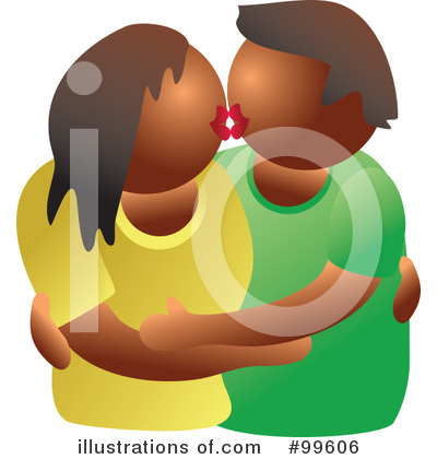 Royalty-Free (RF) Kissing Clipart Illustration by Prawny - Stock Sample #99606