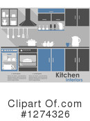 Kitchen Clipart #1274326 by Vector Tradition SM