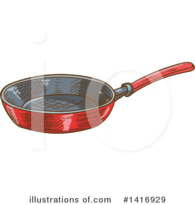 Royalty-Free (RF) Kitchen Clipart Illustration by Vector Tradition SM - Stock Sample #1416929