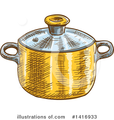 Pot Clipart #1416933 by Vector Tradition SM