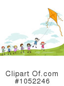 Kite Clipart #1052246 by BNP Design Studio