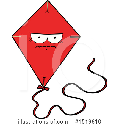 Royalty-Free (RF) Kite Clipart Illustration by lineartestpilot - Stock Sample #1519610